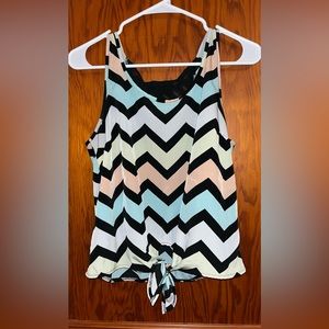 Chevron Pastel Tank Top